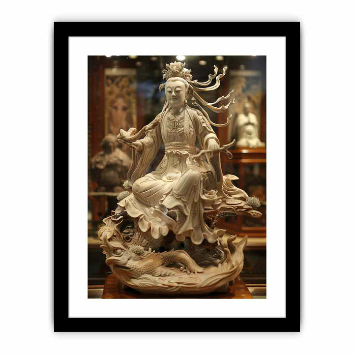 Chinese Deity Guanyin  Art Print