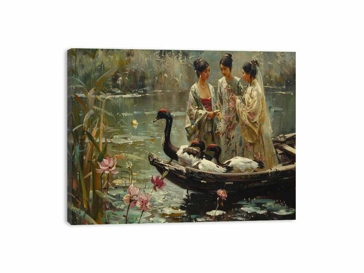 Boat Ride  Canvas Print