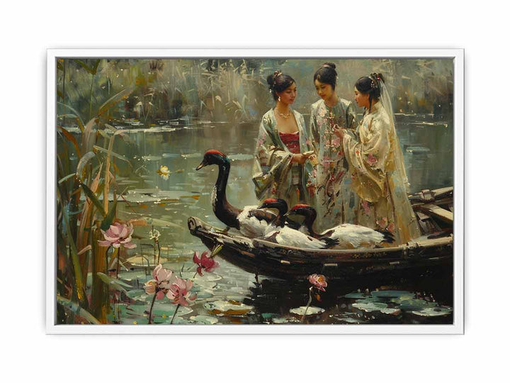 Boat Ride  Framed Print