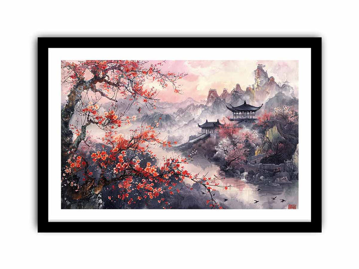  Plum Blossoms  Art Print