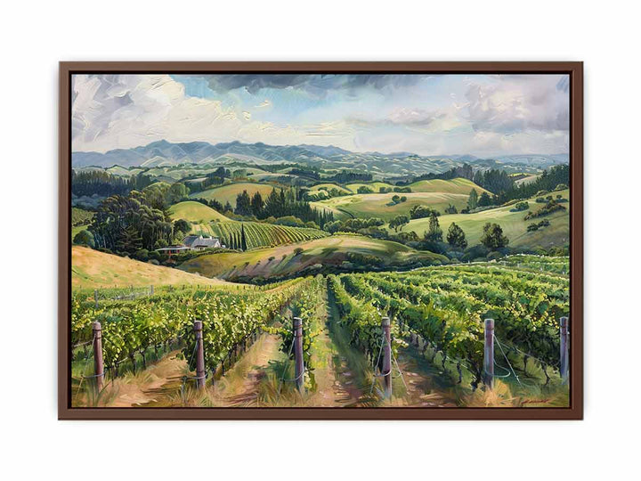 South Australia Vineyard   Poster