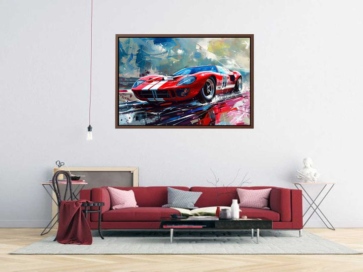 Ford GT 40 2006 Painting Art Print