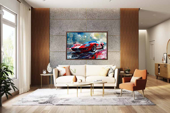 Ford GT 40 2006 Painting Art Print