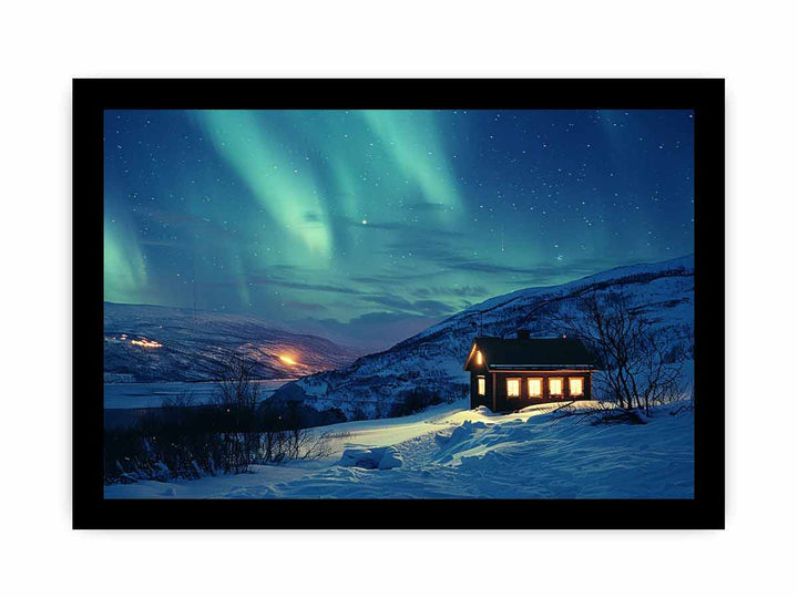 Northern Light framed Print