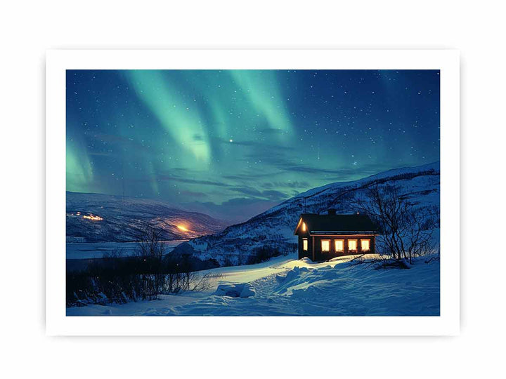 Northern Light framed Print