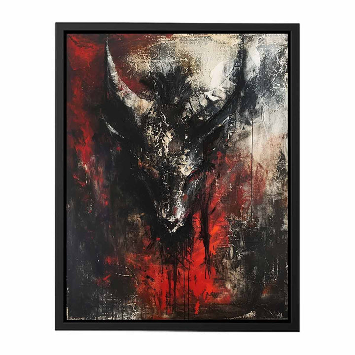 Devil Art canvas Print