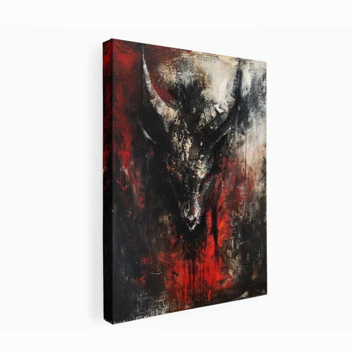 Devil Art canvas Print