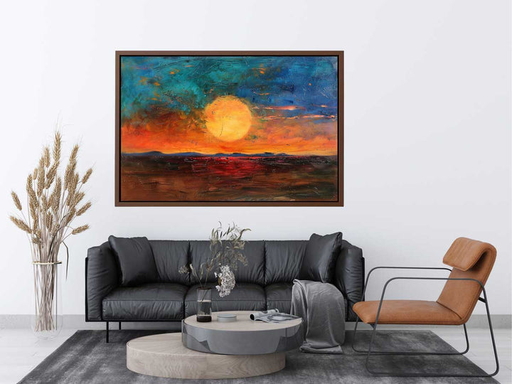 Desert Sunset Art Print