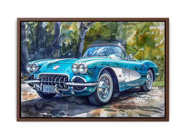 Chevrolet Corvette C1 1960 Painting Painting