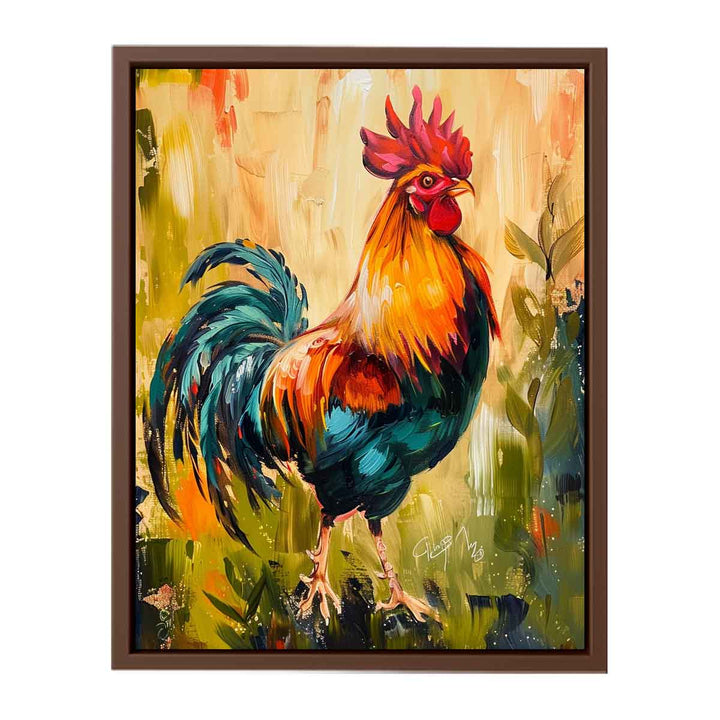 Cock Painitng Painting