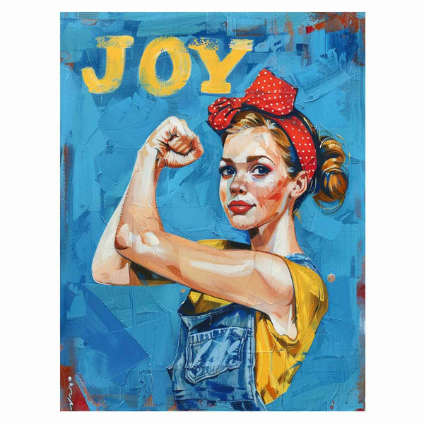 Joy Painintg Art Print