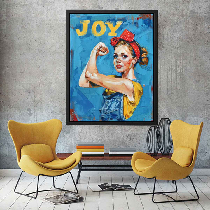 Joy Painintg Art Print