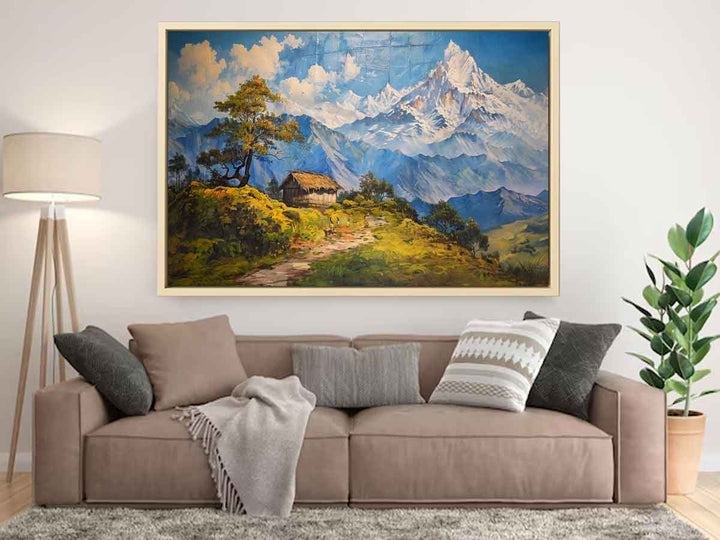 Mountain House Art Print