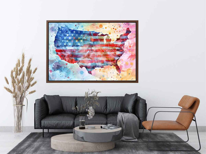 America Art Art Print