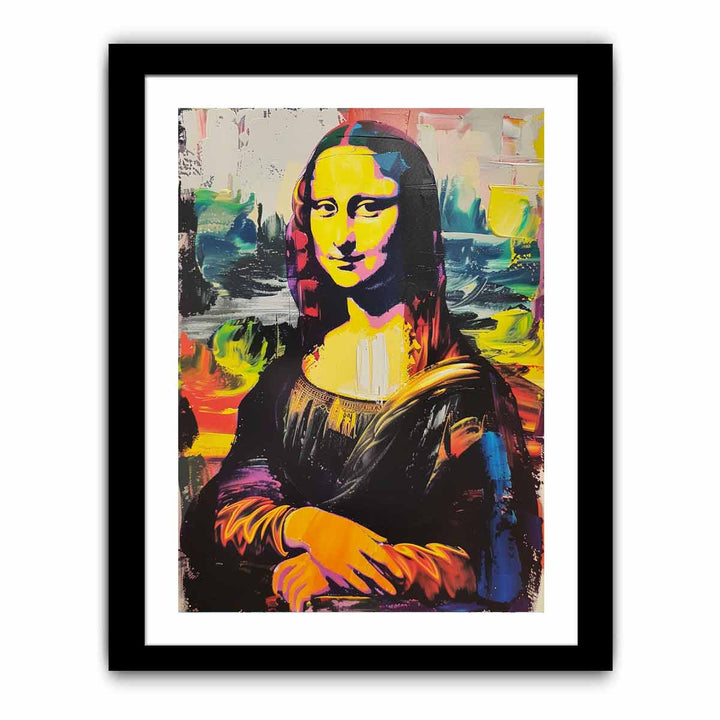 Mona Lisa Modern Art  Art Print