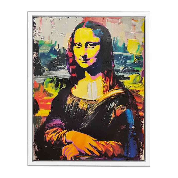 Mona Lisa Modern Art Framed Print