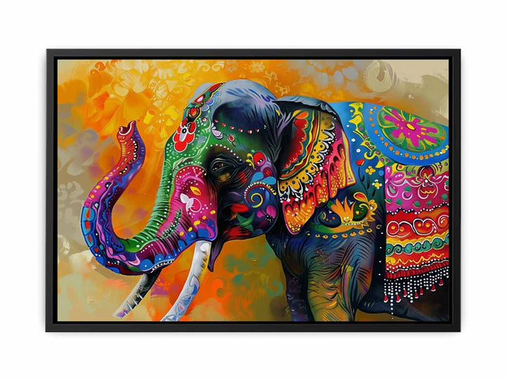 Colorful Elephant  Painting