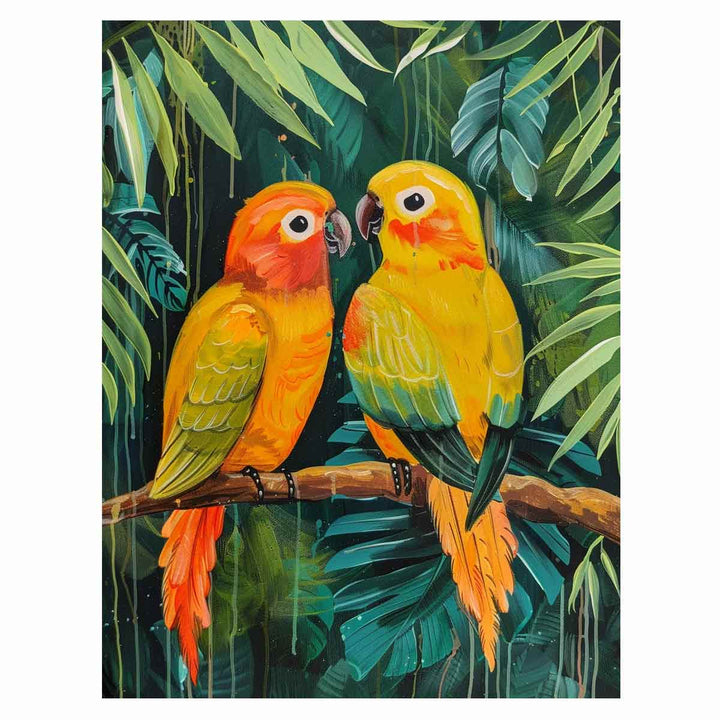 Parrot Love Birds