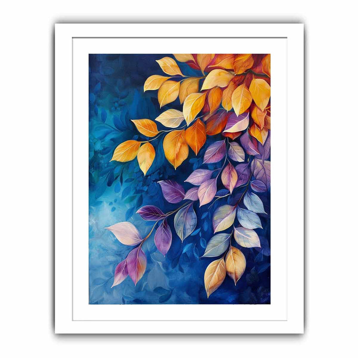 Colorful Leaves Streched canvas