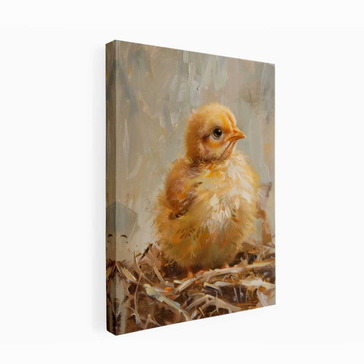 Baby Chicken Canvas Print