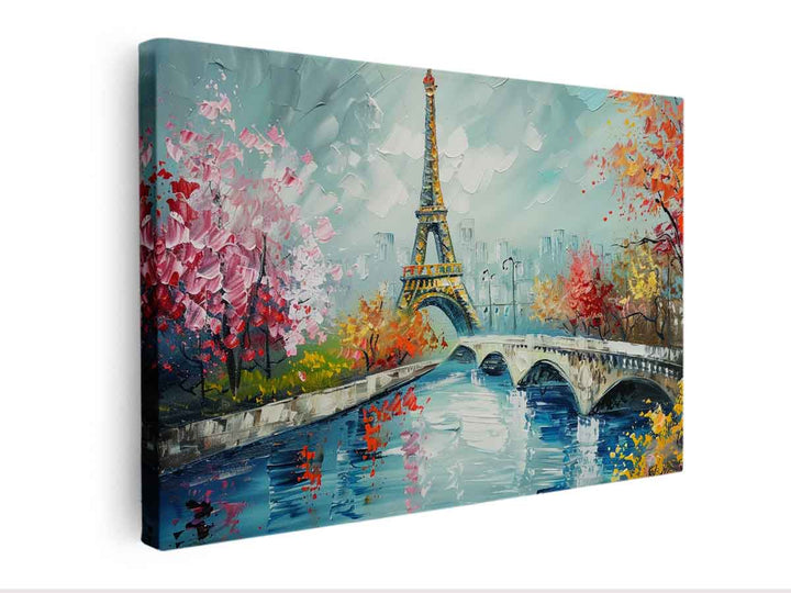 Eiffel Tower Paris Canvas Print