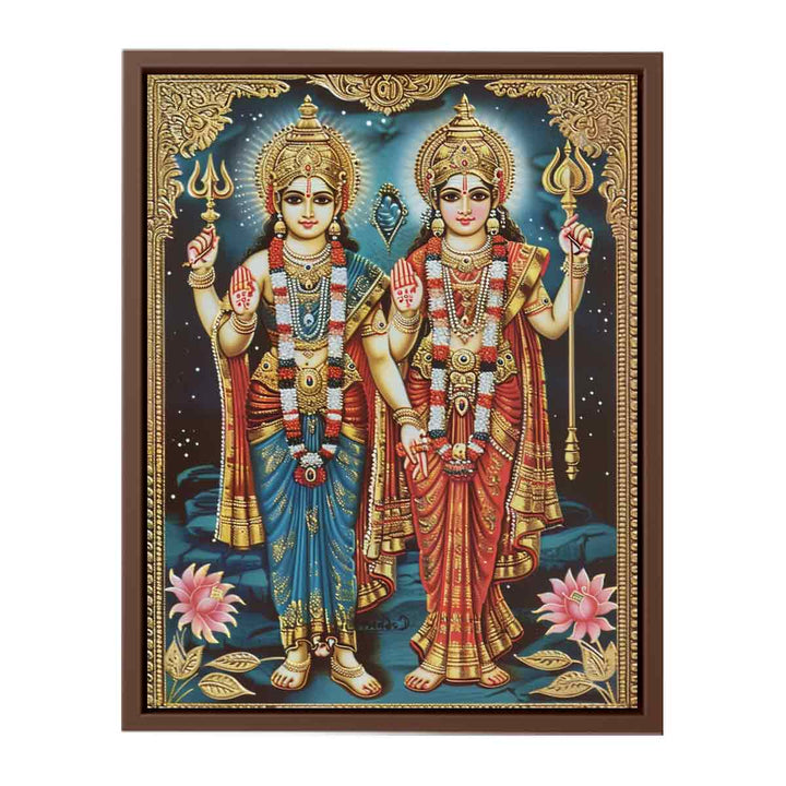 Vishnu & Lakshmi Poster  Poster