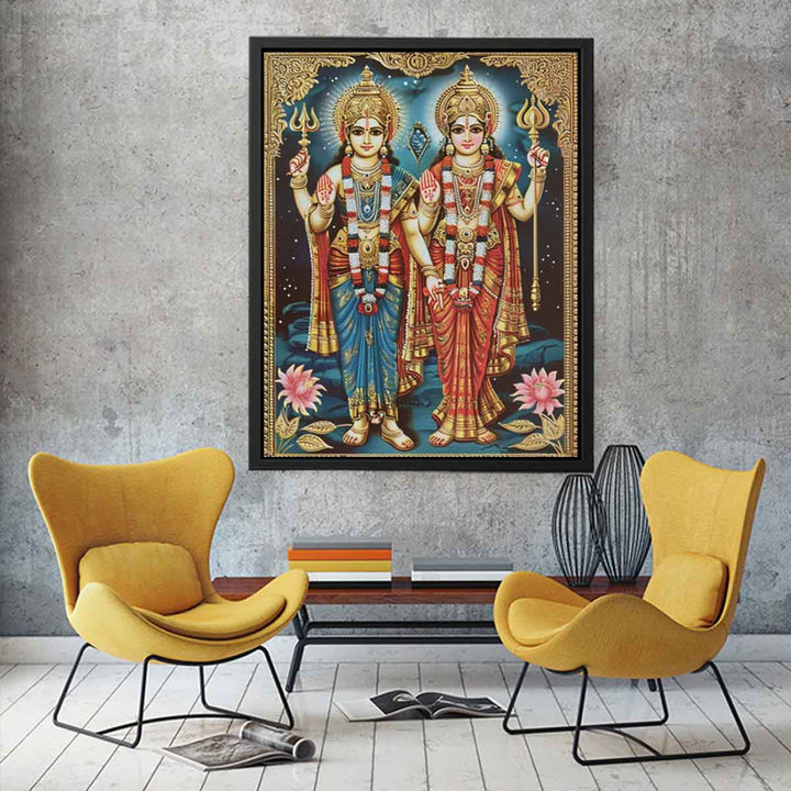 Vishnu & Lakshmi Poster 