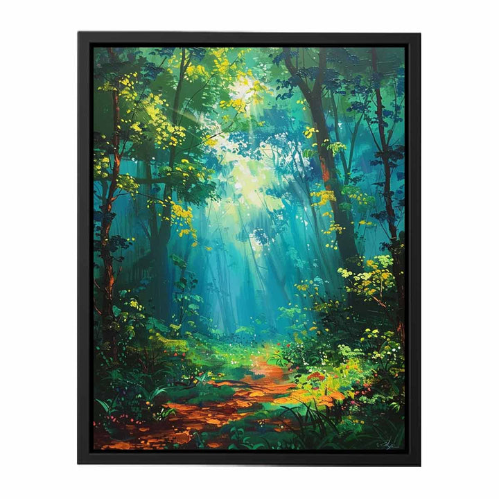 Forest Trees  Painting