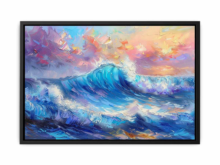 Colorfull Waves   Painting