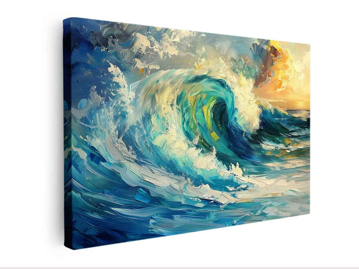 Waves  Canvas Print