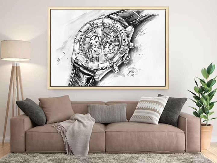 Breitling Watch Drawing 