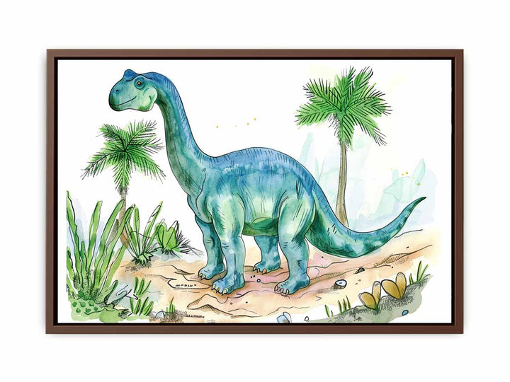 Dinosaur Drawing  Poster