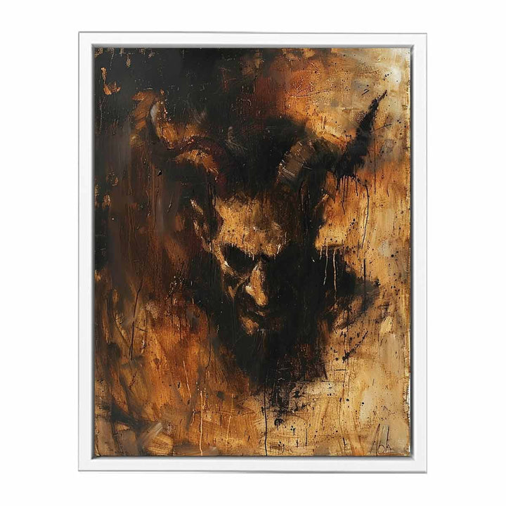Demon Art Framed Print