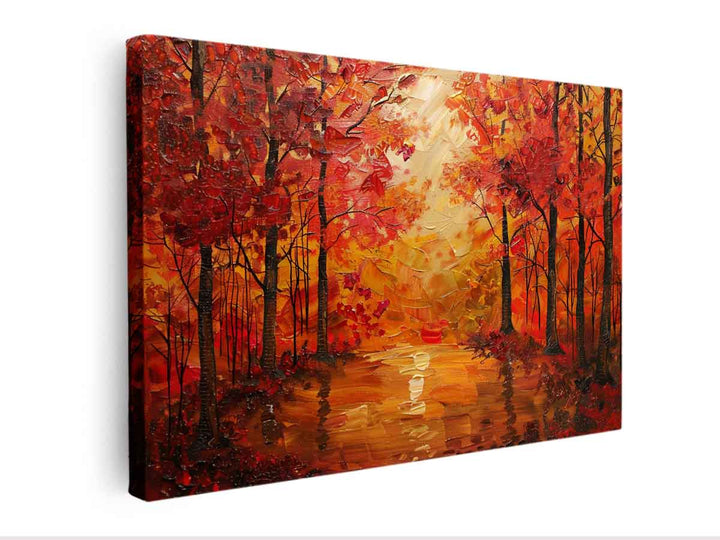 Fall Art Canvas Print