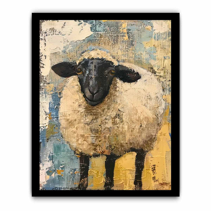 Cute Sheep   Art Print