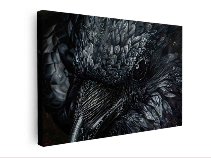 Black Cock Canvas Print