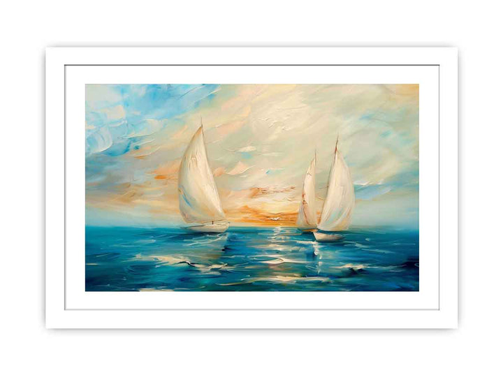 Sailing Streched canvas