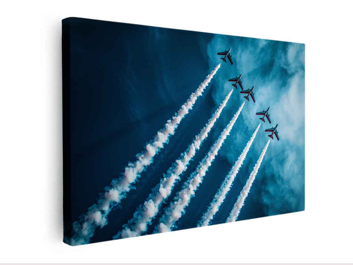 Breitling Airplanes Canvas Print