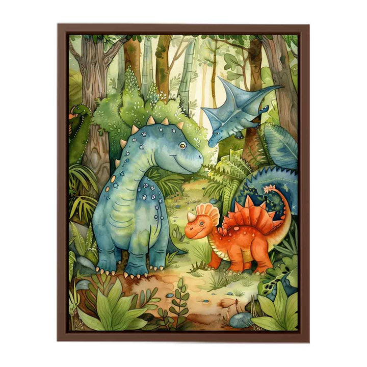 Dinosaur Family  Poster