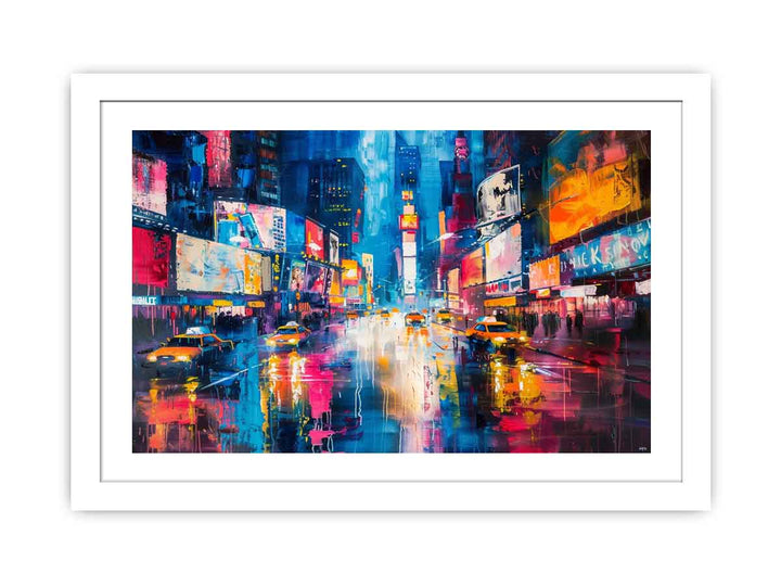 New York Streched canvas