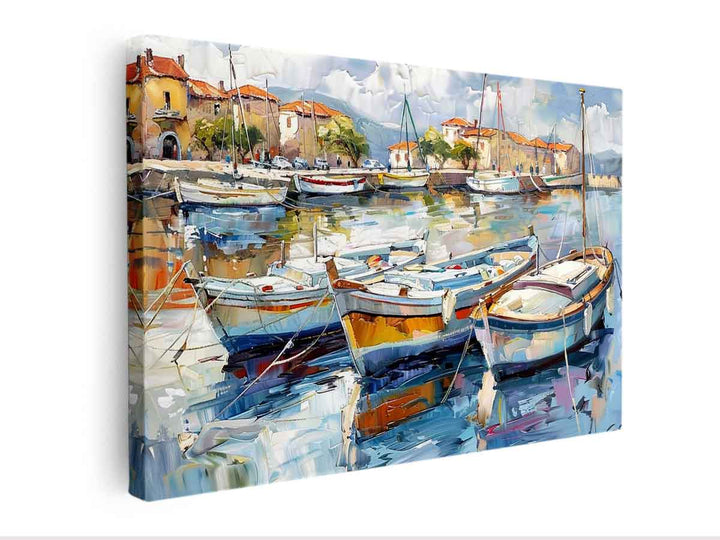 Boats Canvas Print
