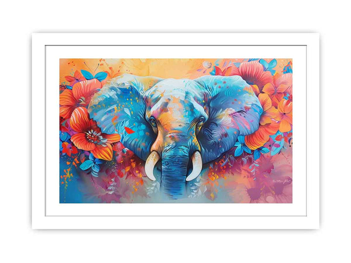 Elephant Streched canvas