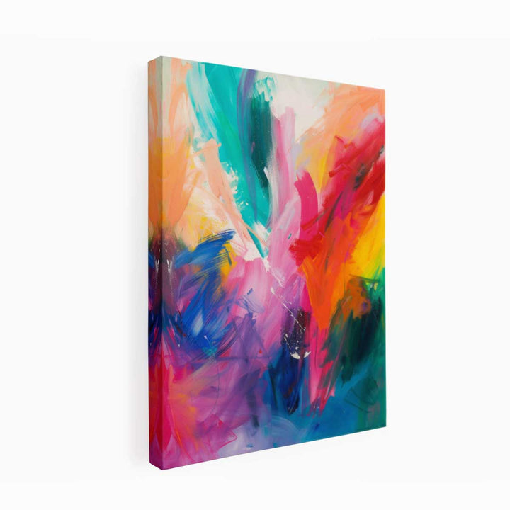 Rainbow Abstract Canvas Print