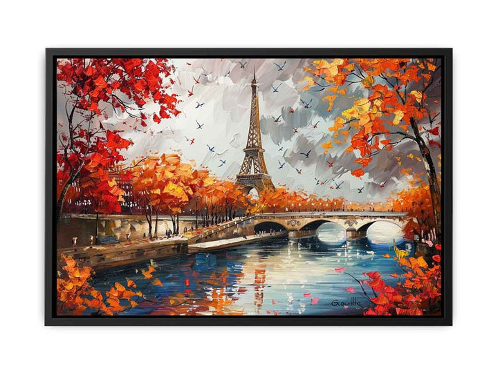 Paris Fall   Painting