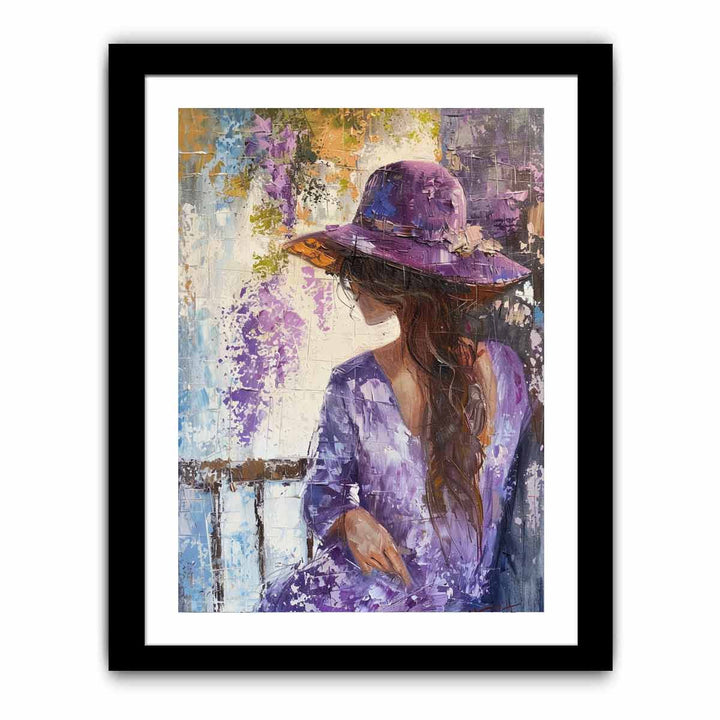 Purple Style  Art Print