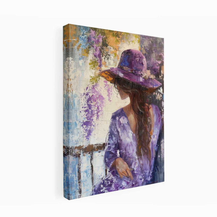 Purple Style Canvas Print