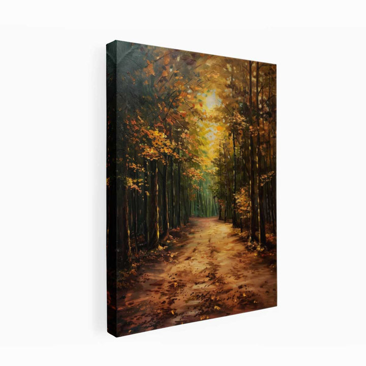 Tree Path Canvas Print