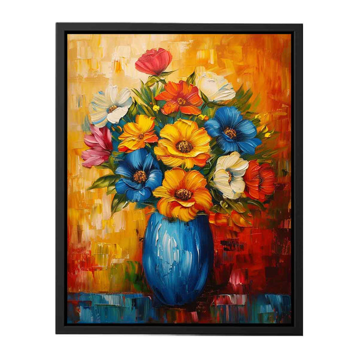 Flowers and Vase  Painting