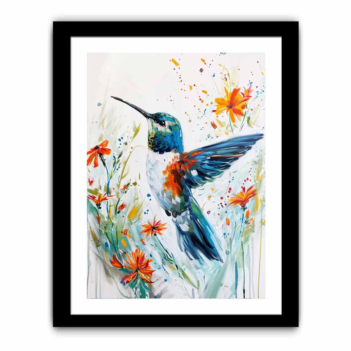Humming Bird  Art Print
