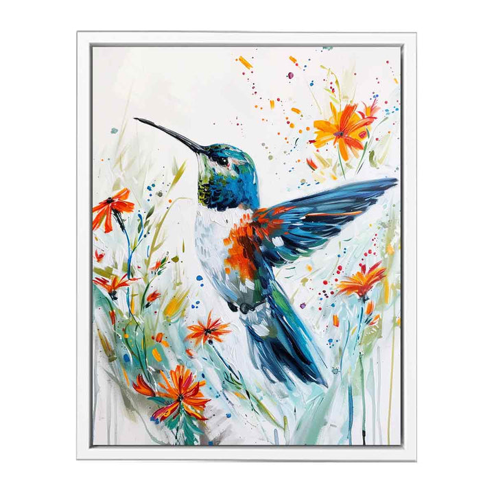 Humming Bird Framed Print